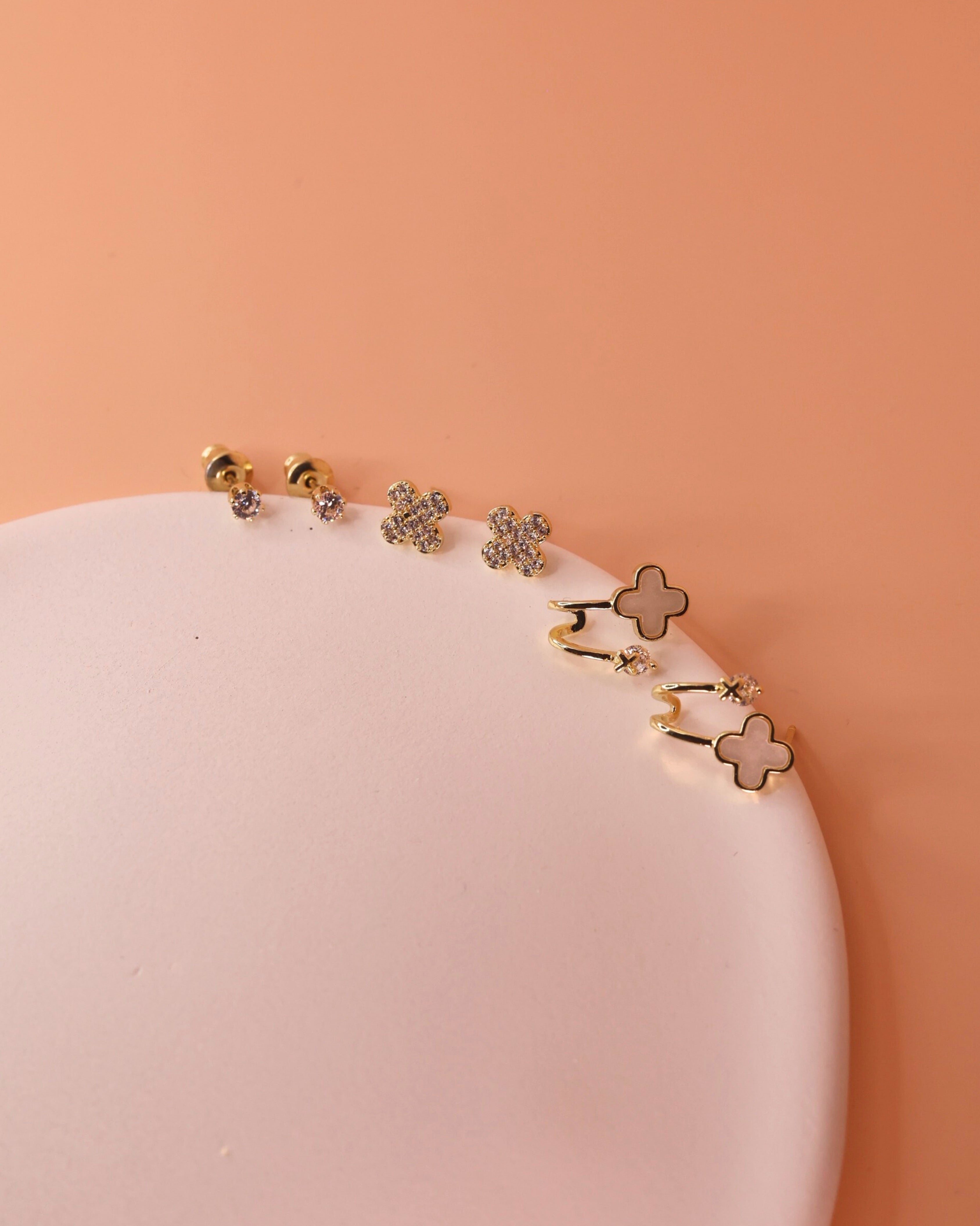 Clover Glow Set Earrings