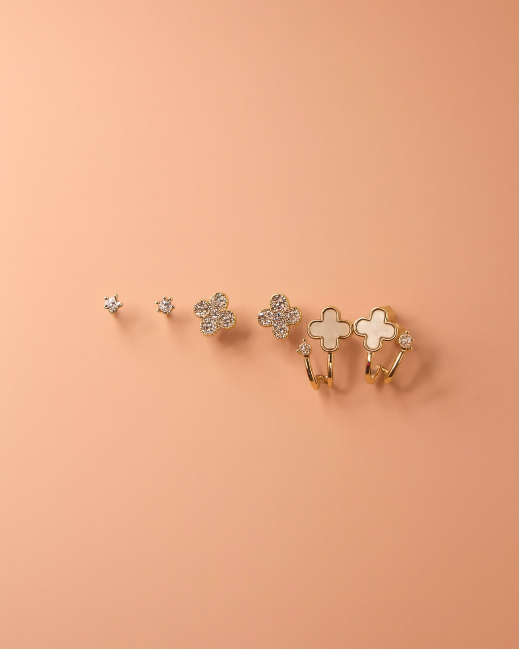 Clover Glow Set Earrings
