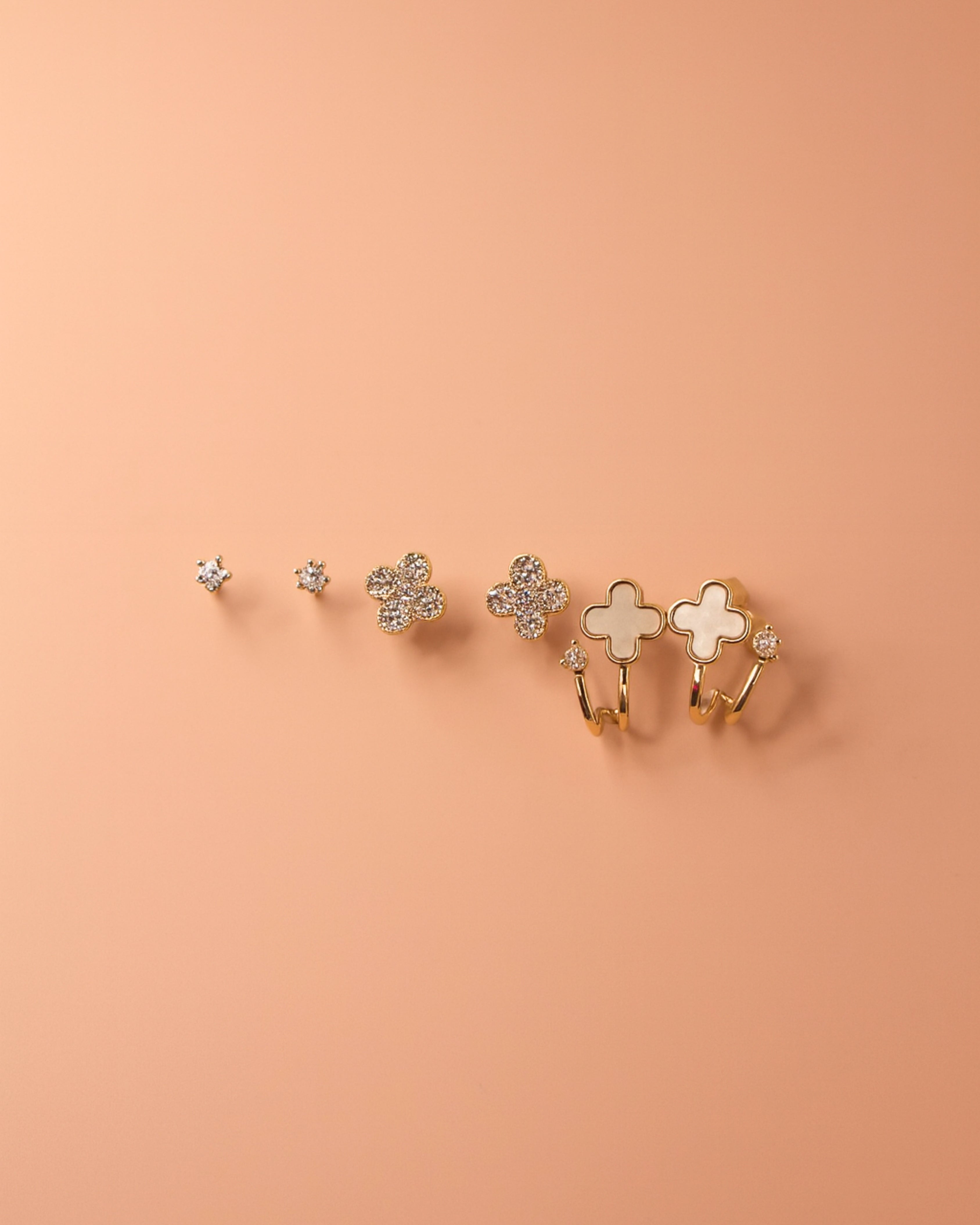 Clover Glow Set Earrings