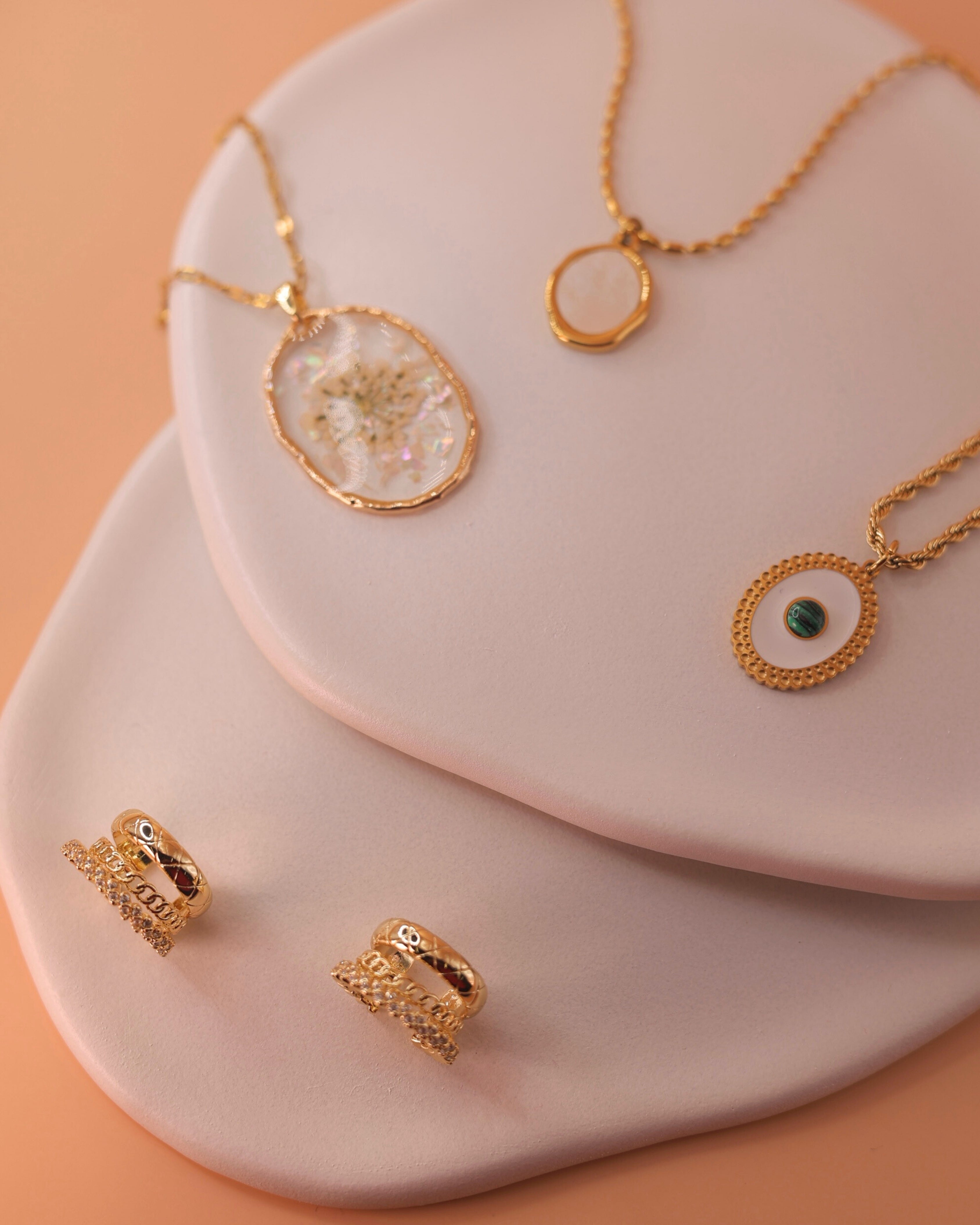 Golden Triple Halo Cuff