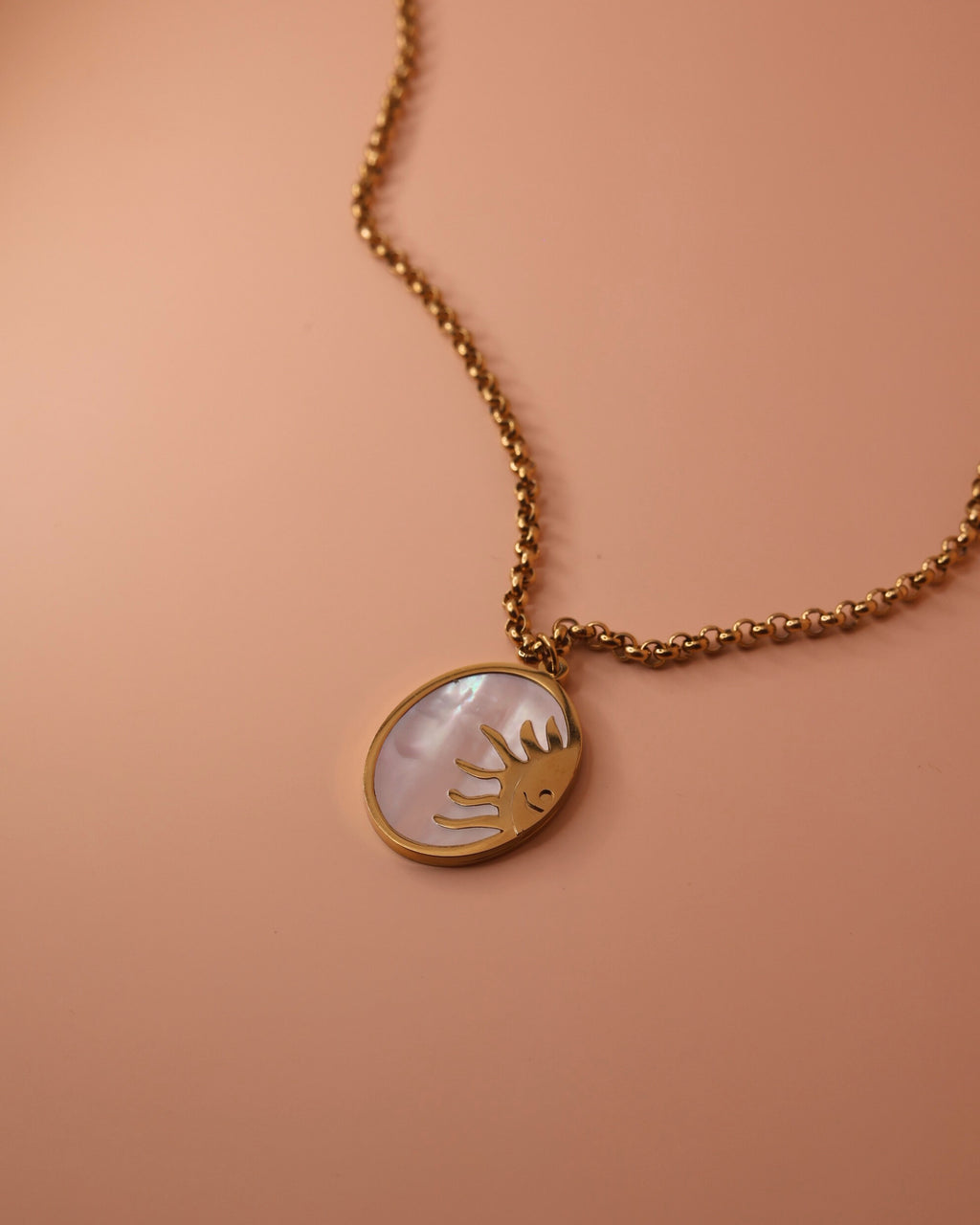 Hidden Sunlight Necklace | Engraved Message Jewelry | Meaningful & Special Gift