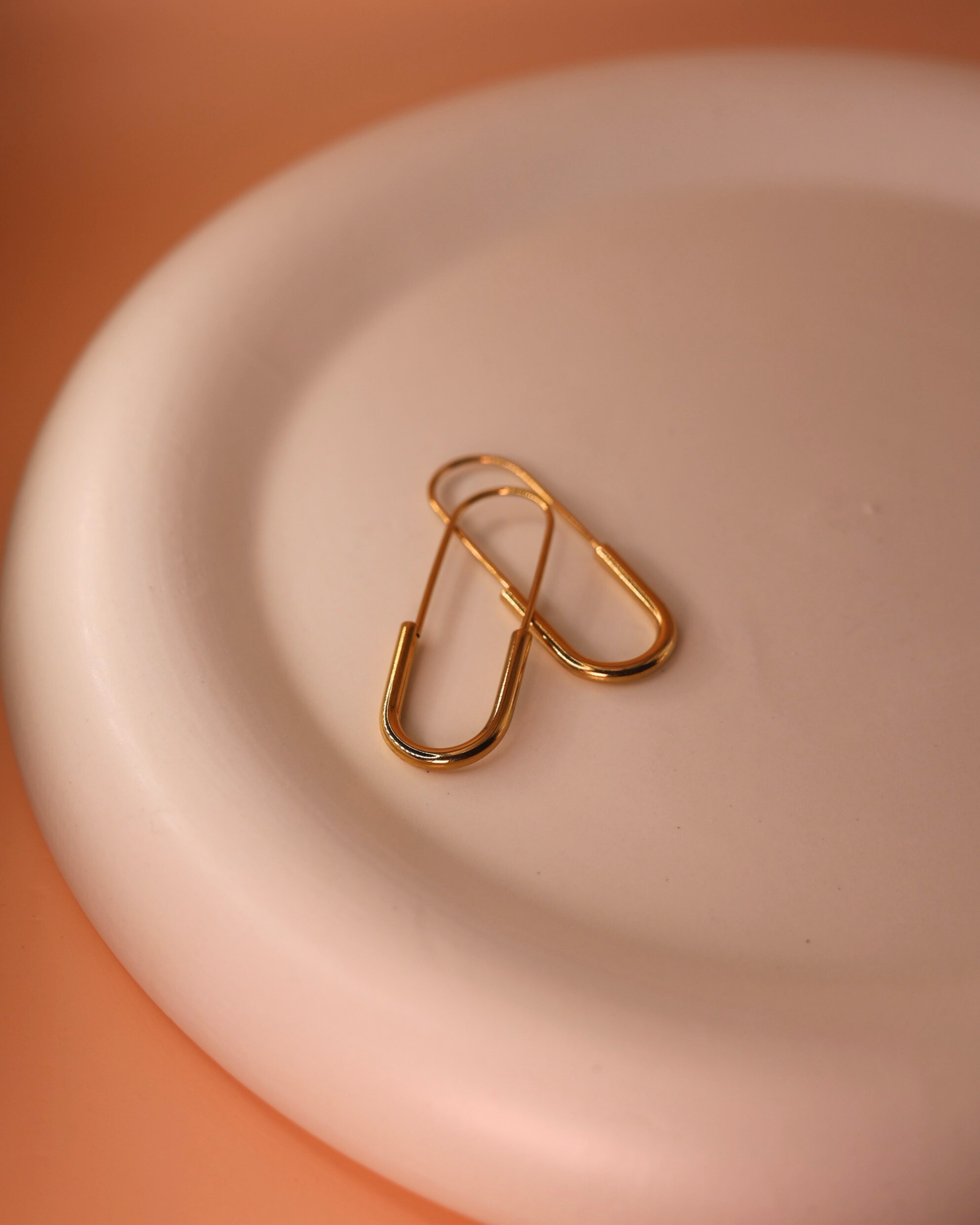 Paperclip Chic Earrings