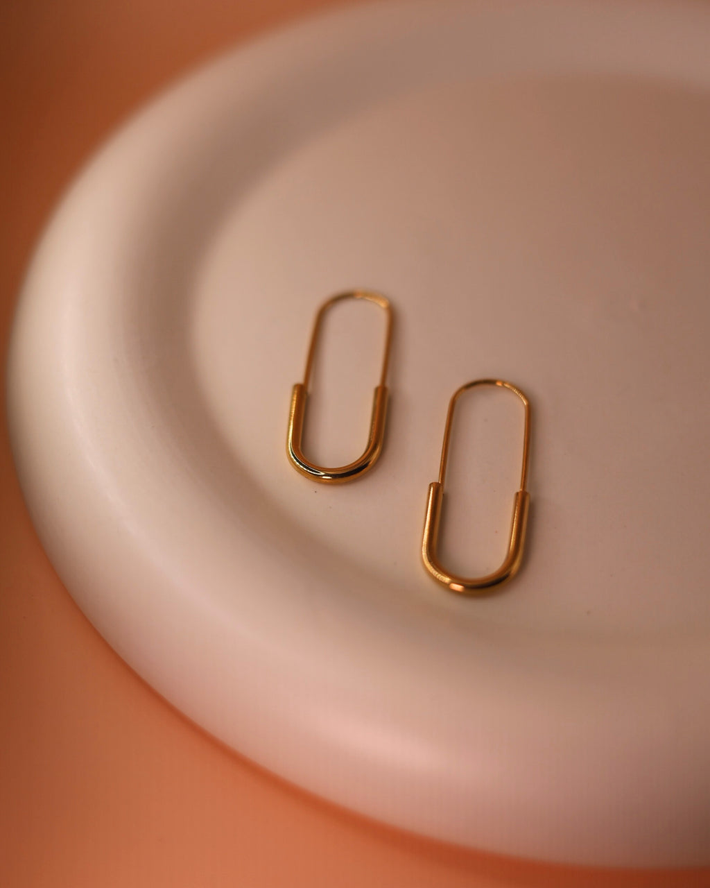 Paperclip Chic Earrings