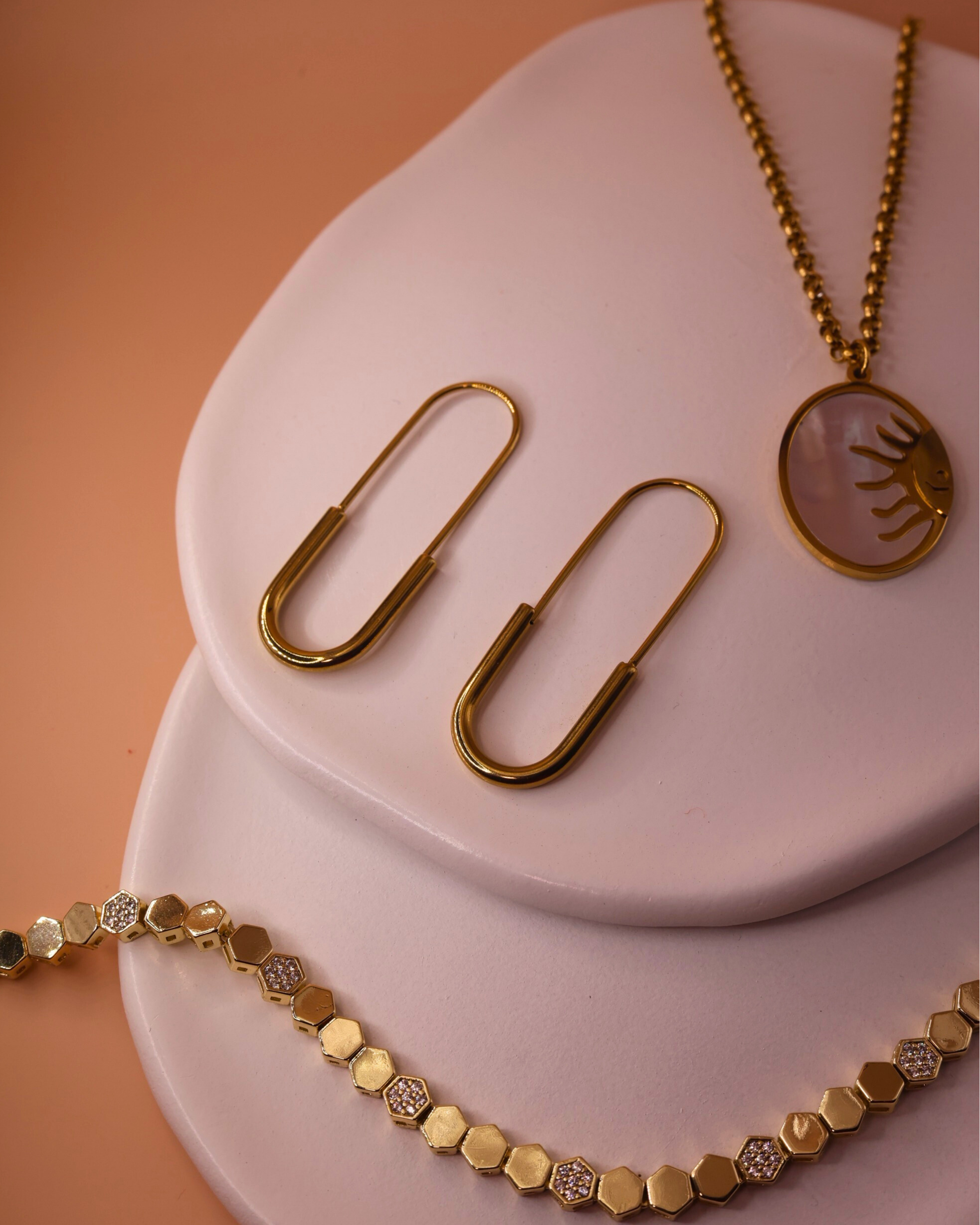 Paperclip Chic Earrings