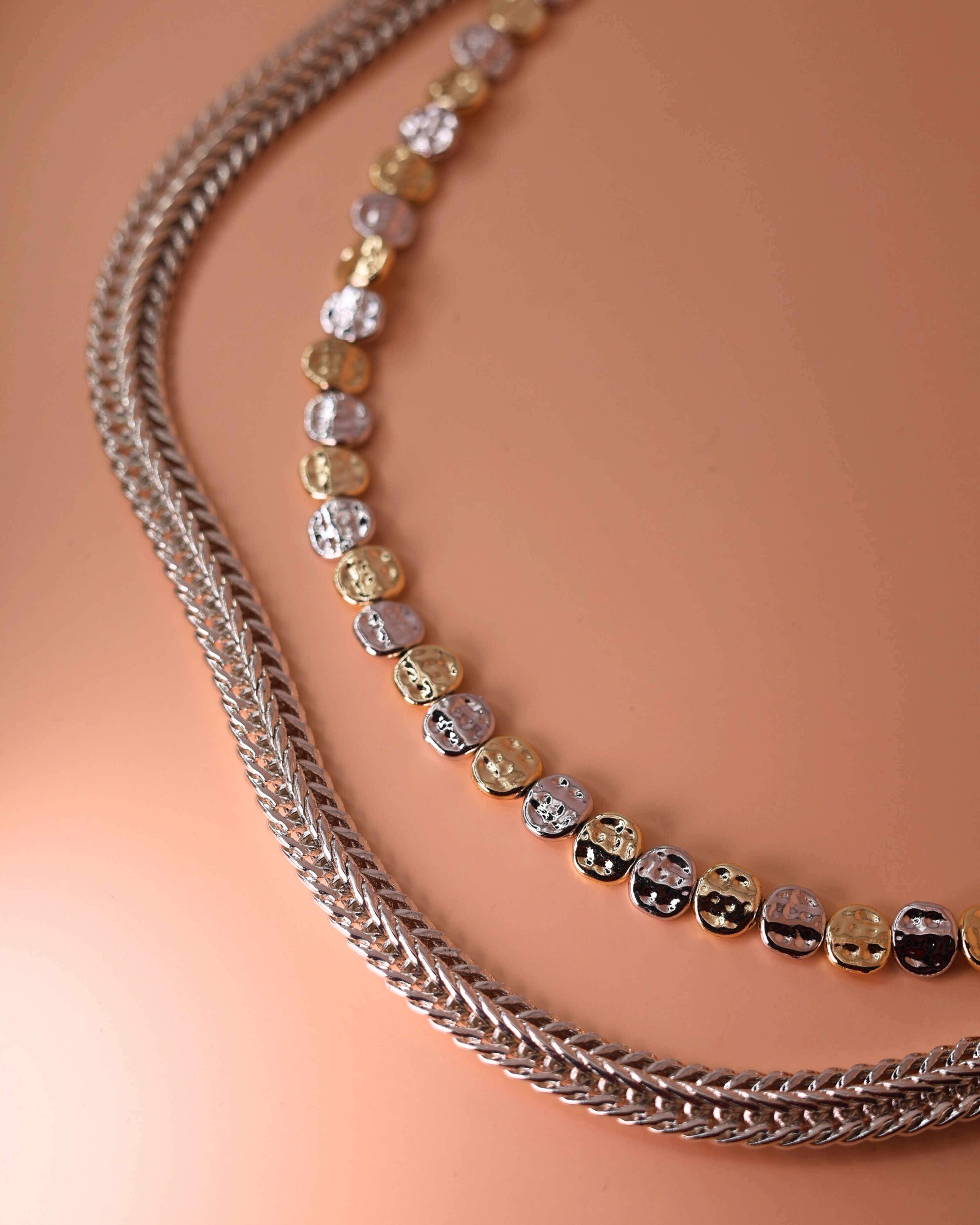 Silver & Gold Harmony Necklace